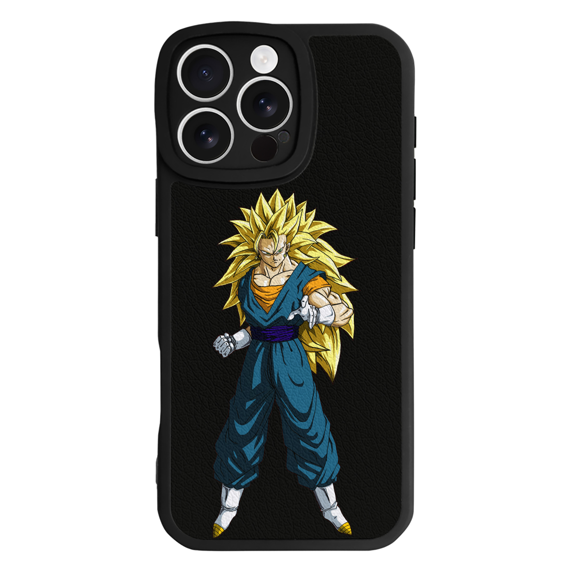 （画像用） ドラゴンボール ベジット DRAGON BALL Vegetto 【iPhone 16シリーズ対応】シリコンスマホケース（レザー調） 材質：シリコン